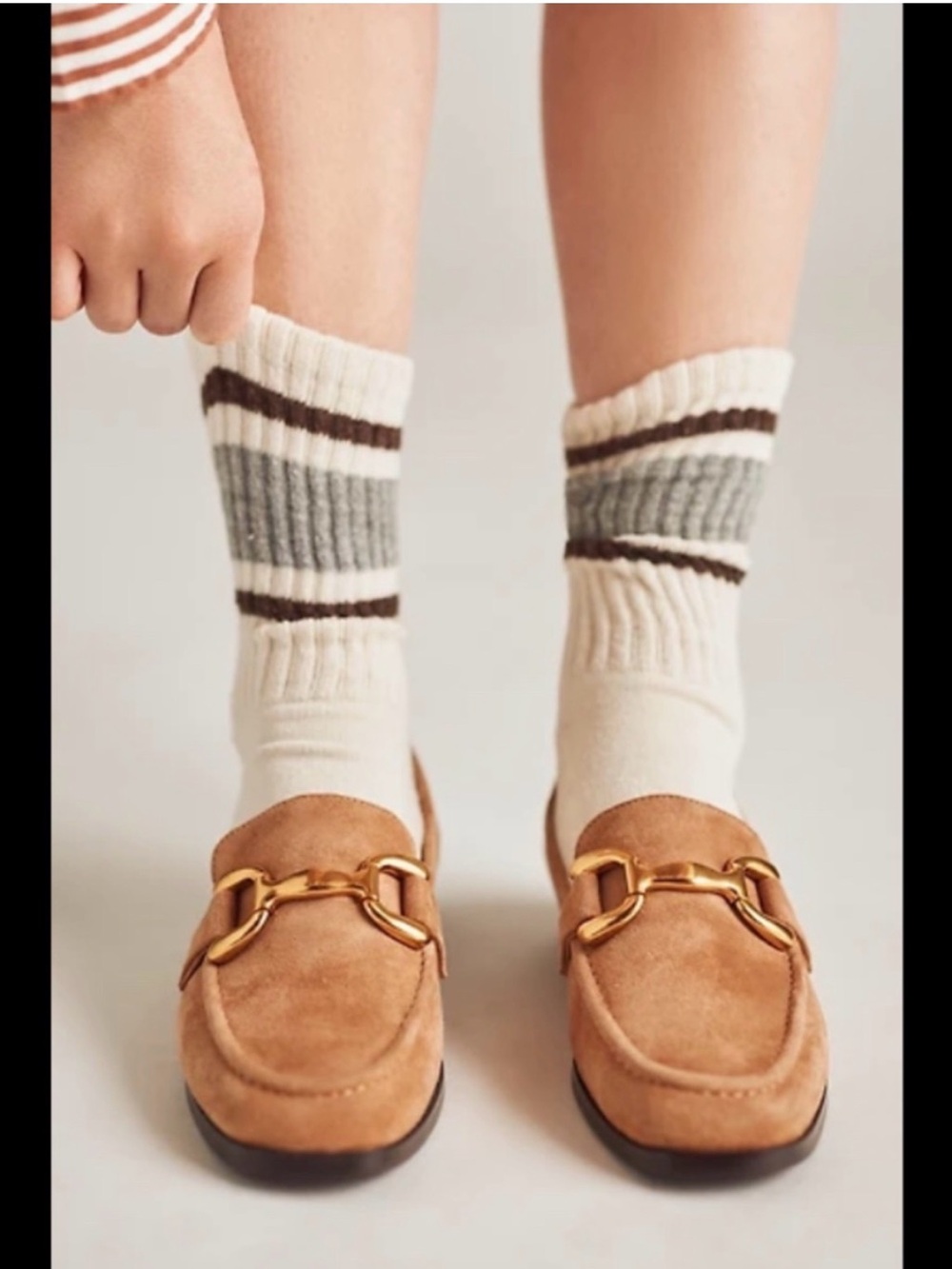 Anthropologie Bibi Lou Zagreb Loafers Camel